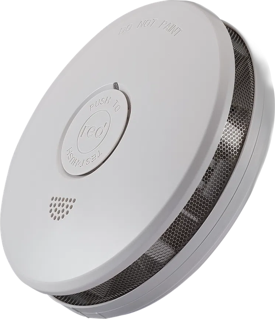 Red Professional photoelectric smoke alarm